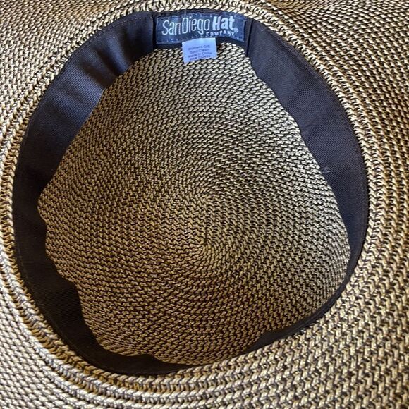 Anthropologie x San Diego Hat Co Shady Character Packable Floppy Hat - Picture 5 of 5